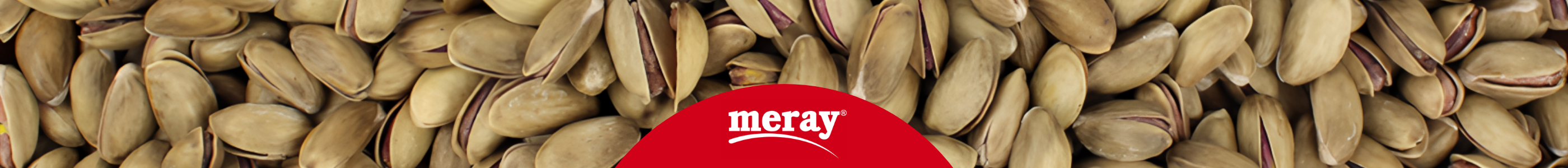 meray Banner mit Premium Pistazien mit Schale