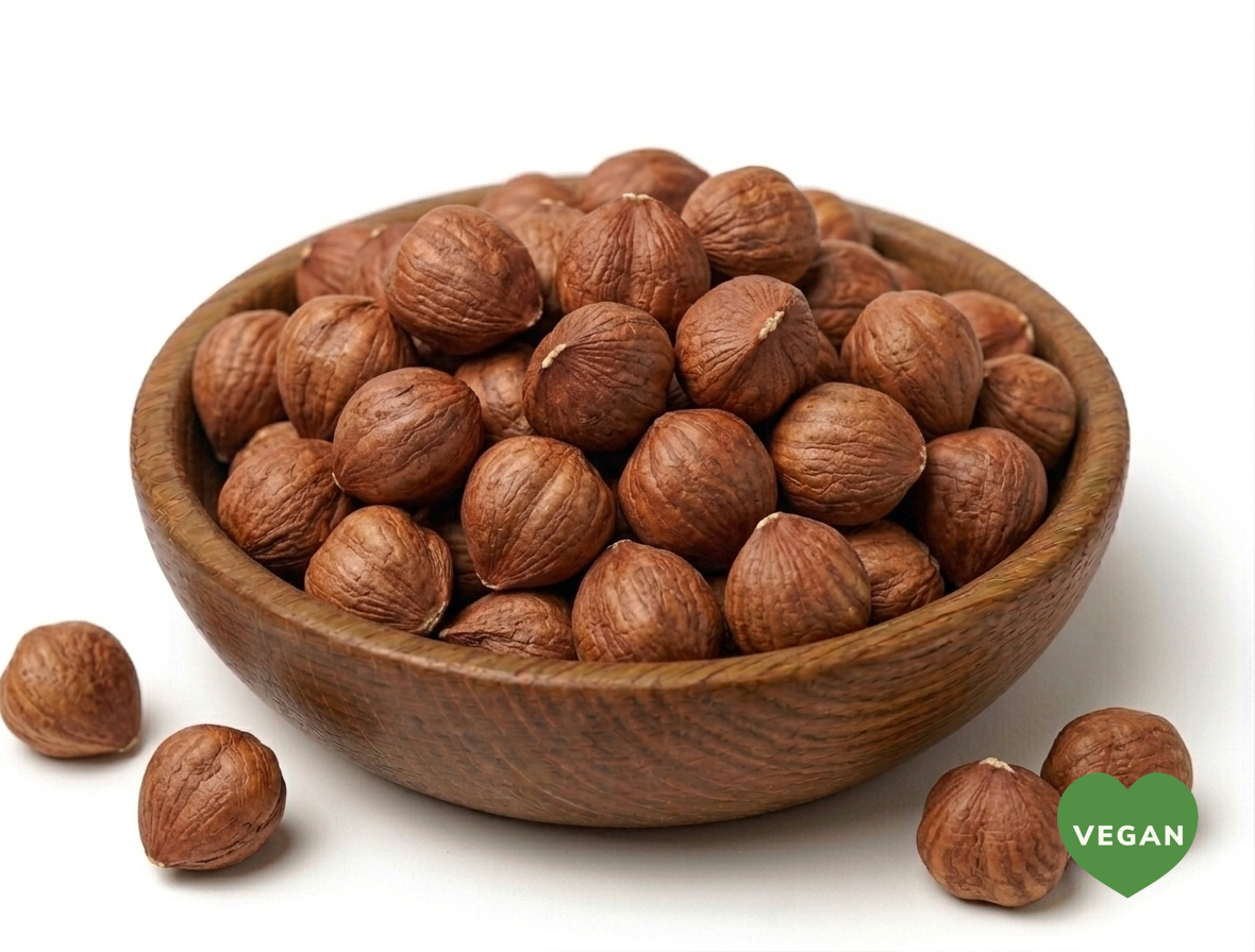 "BULK" HAZELNUT KERNELS blanched & roasted Quality: Halves & Pieces 13/15 mm Origin: Giresun / Turkey