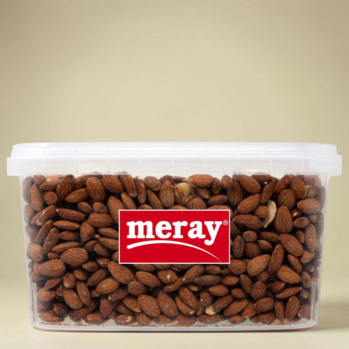 (2,5kg Snack Box) meray® MANDELKERNE geröstet & gesalzen Großpackung