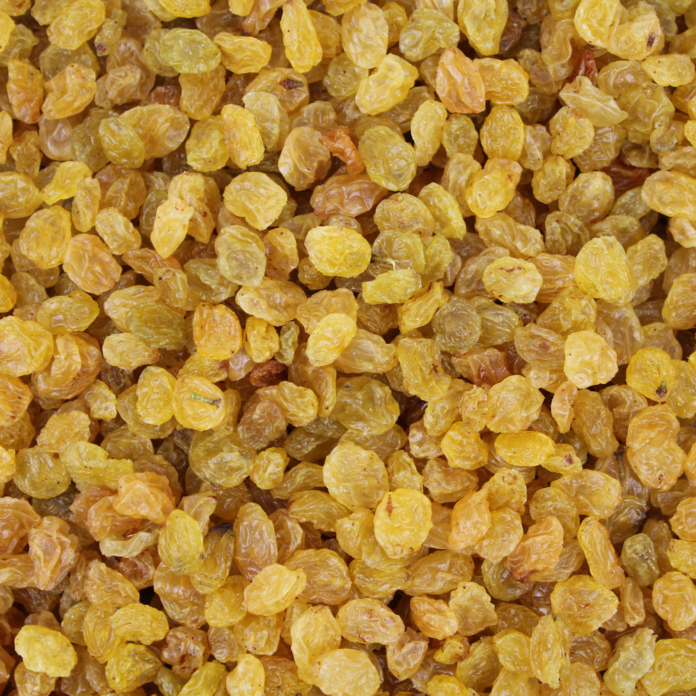 "BULK" Rosinen Sultaninen Qualität: gelb / klein Herkunft: Südafrika
