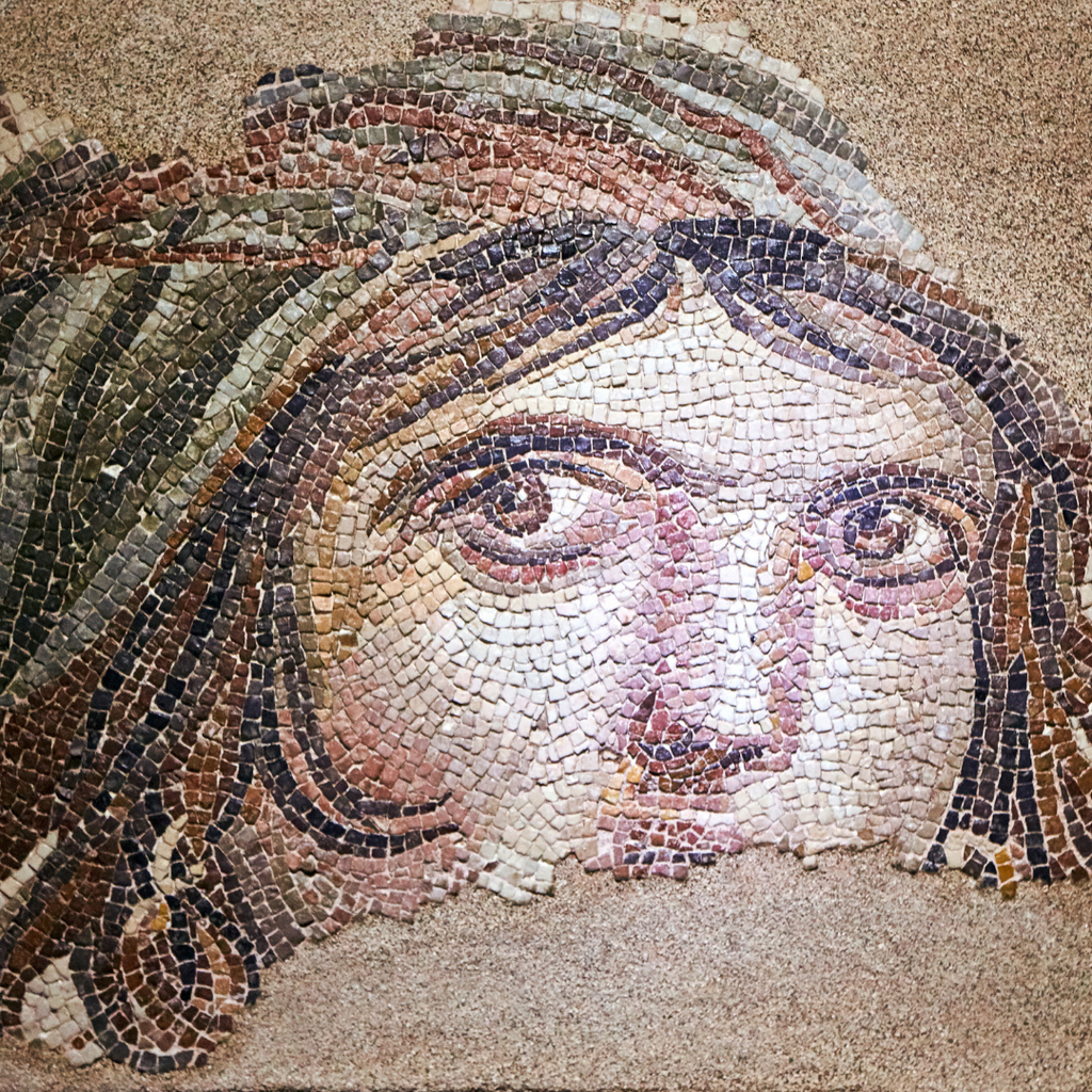 Masaik des Zigeunermädchens aus Zeugma