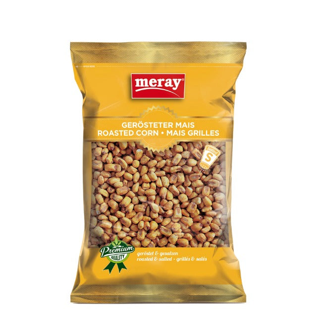 Gelb-Golde Premium Packung mit 150 gramm gesalzene & gerösteten Maiskörnern.