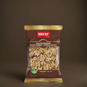 150g Packung Meray naturbelassene Walnusskerne– Premium Qualität, gesunde Snacks mit hohem Vitamin E gehalt.