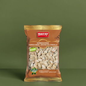200g Packung mit Schaufenster Meray geröstete & gesalzene Kürbiskerne aus Nevsehir