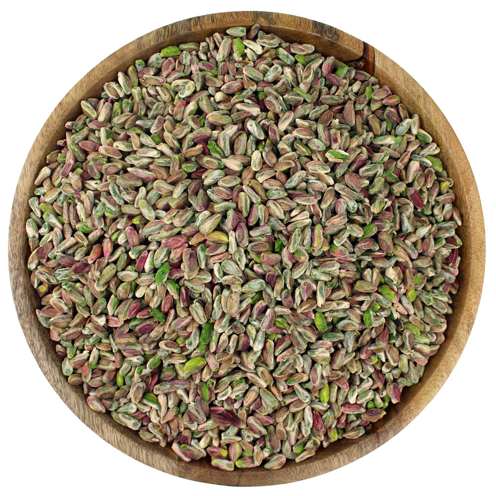Pistazienkerne <br> mit Haut <br><br> Qualität: Grün 2 (Boz 2) <br><br> Herkunft: Türkei